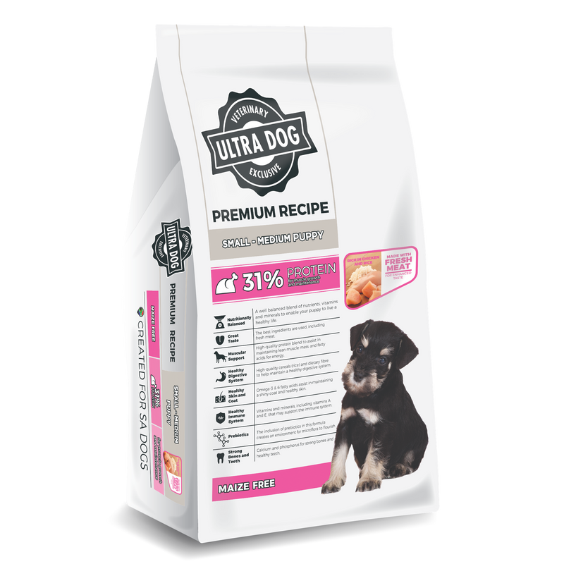 Ultradog Premium Small-Medium Breed Puppy - Chicken