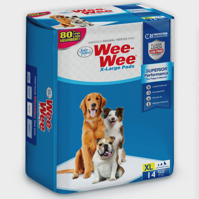 Wee Wee X-Large Superior Performance Dog Training Pads - Discontinued