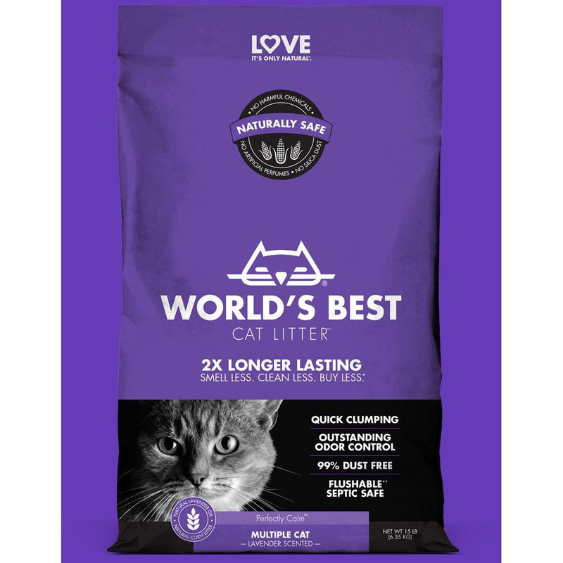 World's Best Cat Litter - Lavender Scented