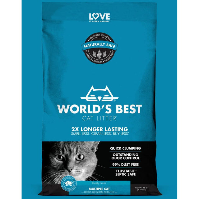 World's Best Cat Litter - Lotus Blossom Scented