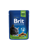 Brit Premium Cat Pouch Chicken Slices for Sterilised - Wet Cat Food