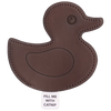 Huntlea Refillable Cat Toy Leather Duck