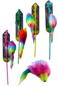 Papillon Fishing Rod with Rainbow Mouse