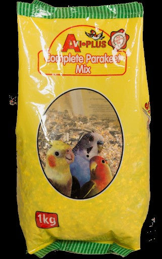 Aviplus Complete Parakeet Mix 1kg (yellow bag)