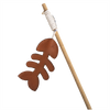 Huntlea Dangler Cat Toy Leather Fishbone
