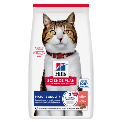 Hill's Feline Mature Salmon