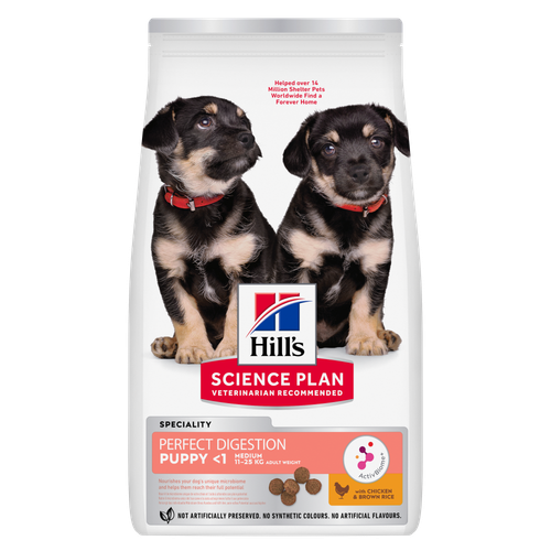 HIll's Puppy Perfect Digestion Medium