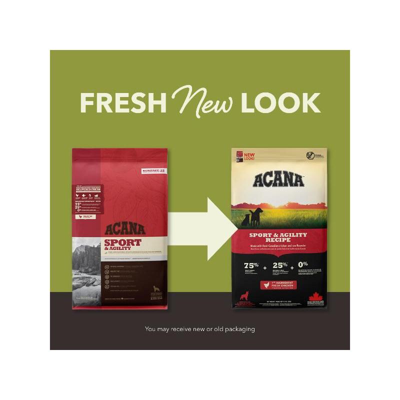 Acana sport and agility dog food top
