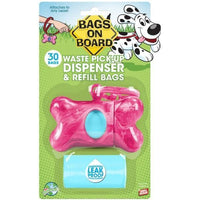 BagsOnBoard Dispenser Marble Bone + 30 Bags