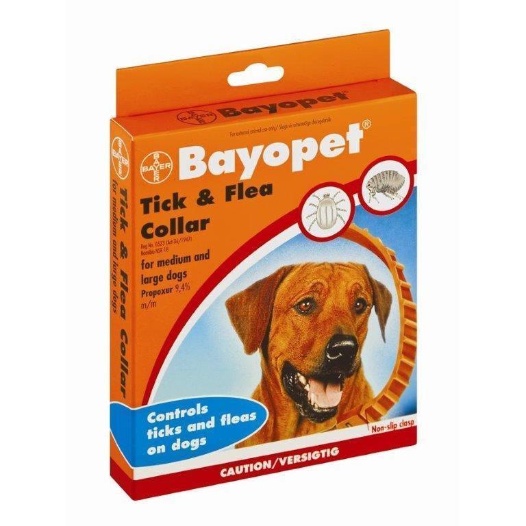 Bayopet Tick and Flea Collar (Med/Large Dog)