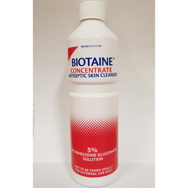 Biotaine 5% Concentrate Chlorhexadine Antiseptic Skin Cleanser