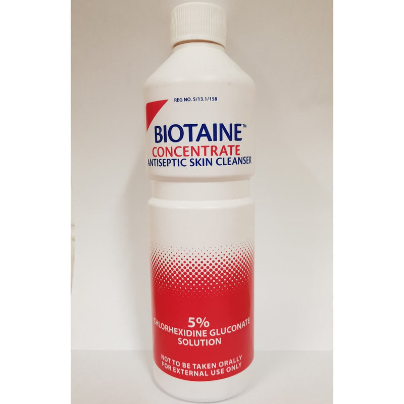 Biotaine 5% Concentrate Chlorhexadine Antiseptic Skin Cleanser