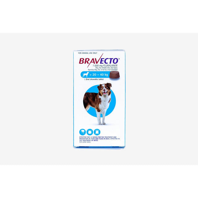 Bravecto Chewable for Large Dogs (20 - 40kg)