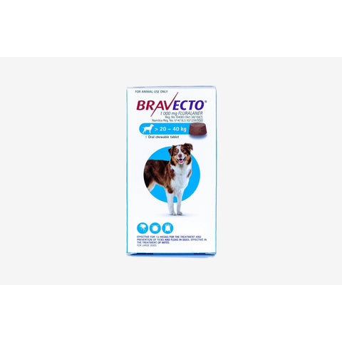 Bravecto Chewable for Large Dogs (20 - 40kg)