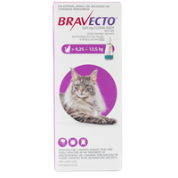 Bravecto Spot On Cat - Large (6.25 - 12.5 kg)