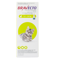 Bravecto Spot On Cat - Small (1.2 - 2.8kg)