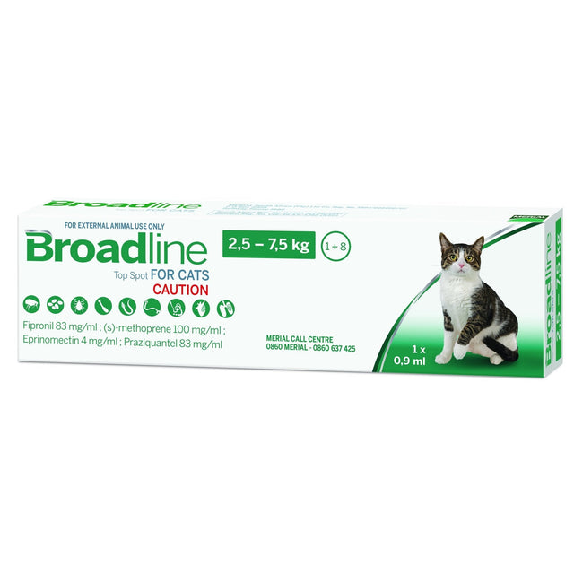 Broadline for Cats 2.5-7.5 kg