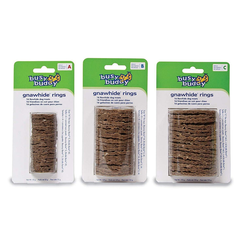 Busy Buddy Gnawhide Ring Refills