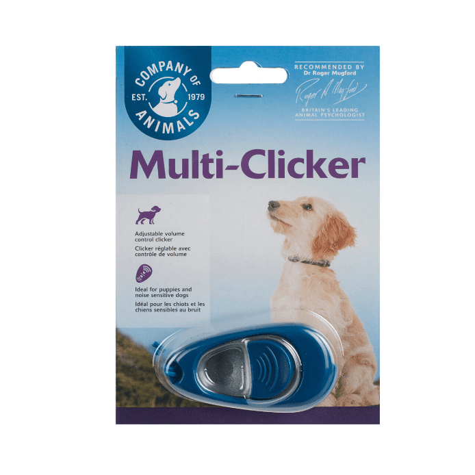 Company of Animals Multi Clicker Blue