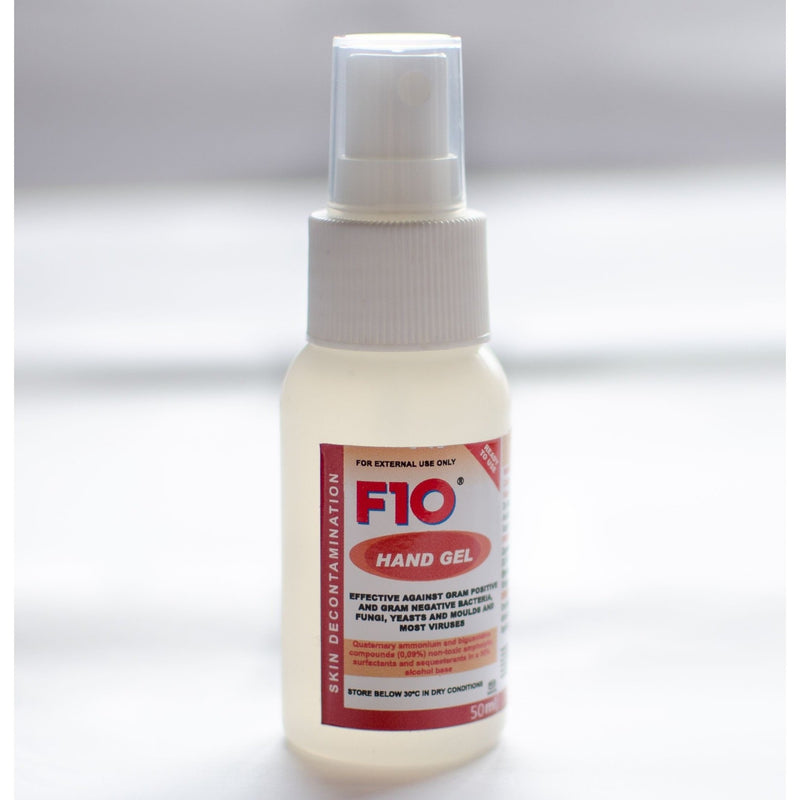 F10 Hand Gel 50ml with Atomiser