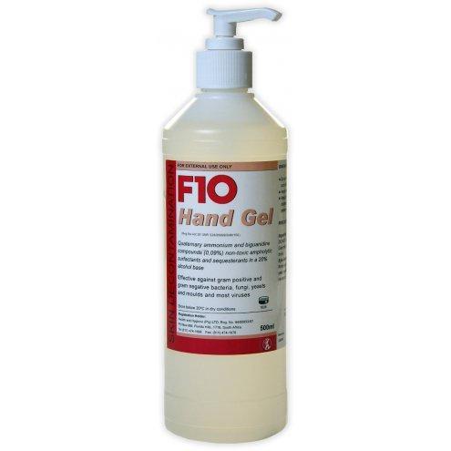 F10 Hand Gel with 1ml pump