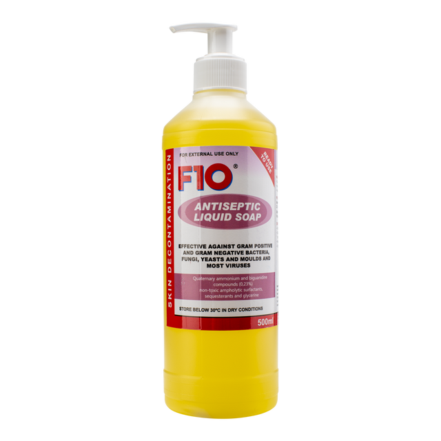 F10 Liquid Soap - Yellow