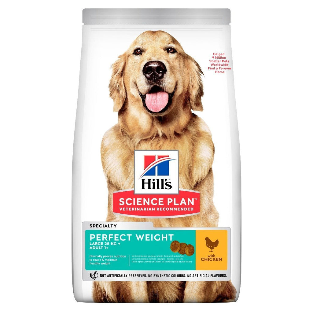 Hill's Canine Adult 1+ Perfect Weight Large Breed -Chicken