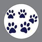 Instant Tag - Blue Paw Print