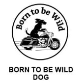 Instant Tag Born To Be Wild Dog Pet Plus