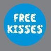 Instant Tag - Free Kisses (Blue)