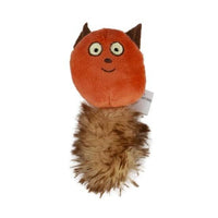 JW Cataction Plush Catnip Squirrel Toy