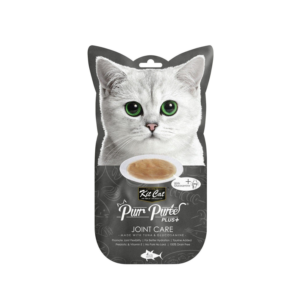 Kit Cat Purr Puree Plus + Joint Care Tuna (4 x 15g)