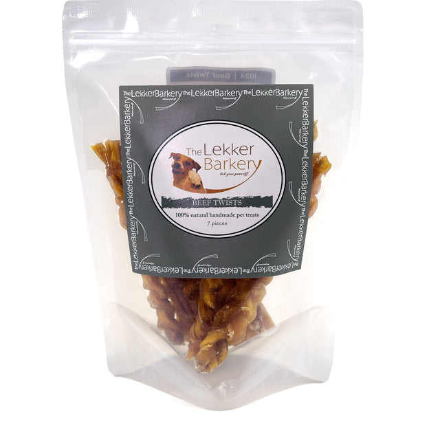Lekker Barkery Beef Twist Value Pack 7pcs