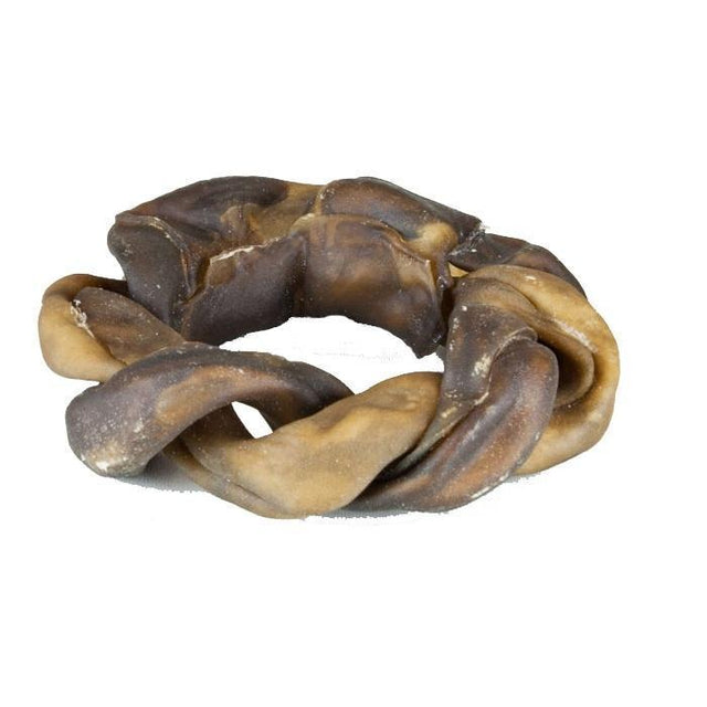 Lekker Barkery Rawhide - Venison Twisted Ring - DISCONTINUED