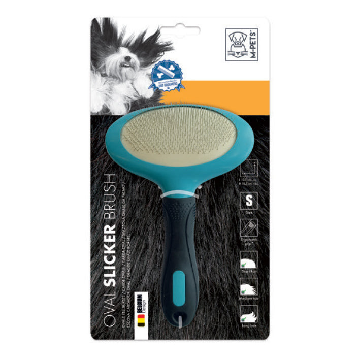 M-Pets Oval Slicker Brush