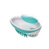 M-Pets Rubeaz Soap Dispensing Bath Grooming Brush for Dogs