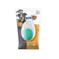 M-Pets Rubeaz Soap Dispensing Bath Grooming Brush for Dogs