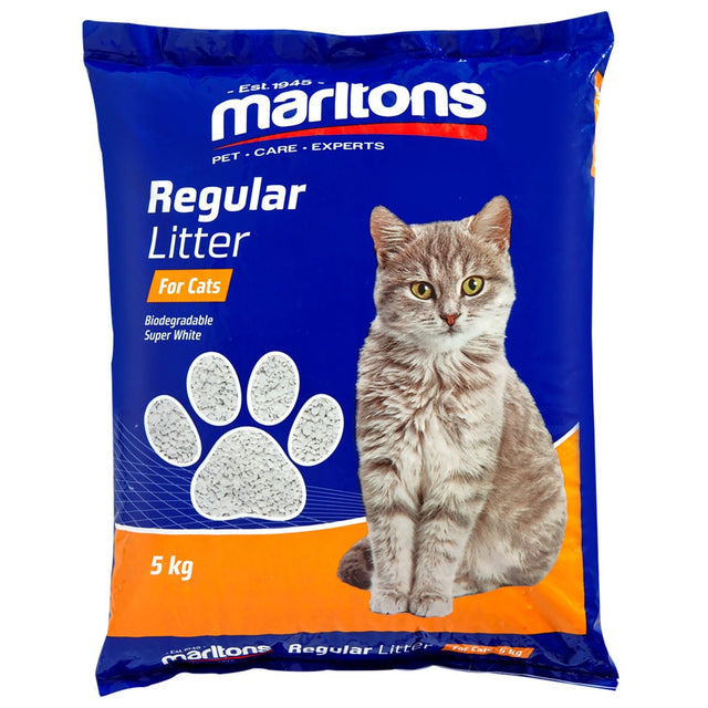 Marltons Regular Cat Litter 5kg (Single)