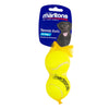 Marltons Squeaky Tennis Ball - Medium 2 pack