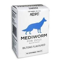 Mediworm Tab Dog (100 tabs)