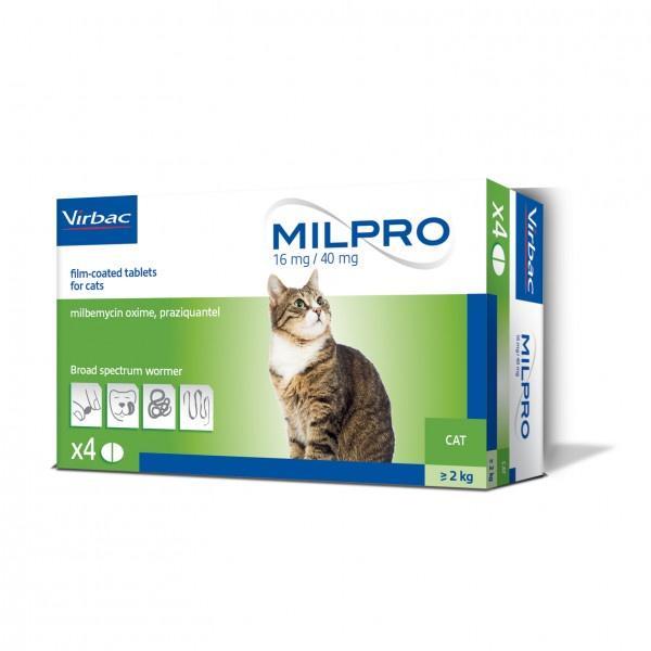 Milpro Dewormer for Cats - Single