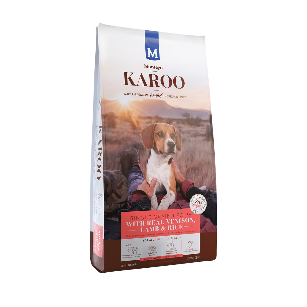 Montego Canine Karoo - Venison & Lamb - Hypoallergenic
