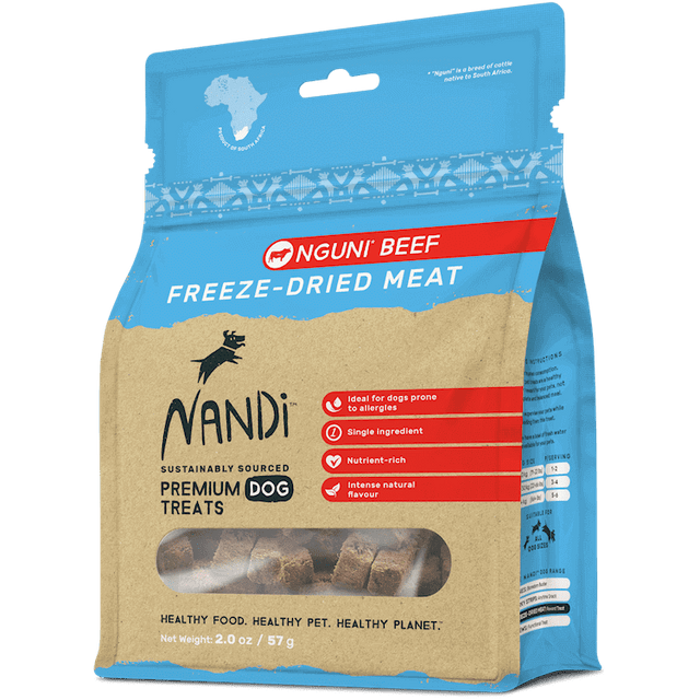 Nandi Freeze Dried Treats - Nguni Beef