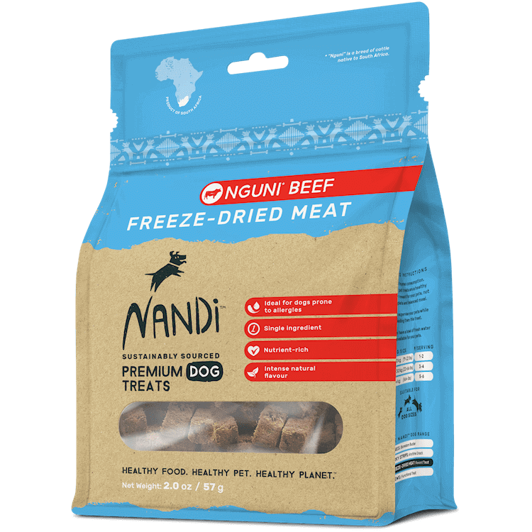 Nandi Freeze Dried Treats - Nguni Beef