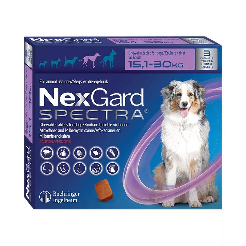 Nexgard Spectra Large Dog 15-30kg Chewable