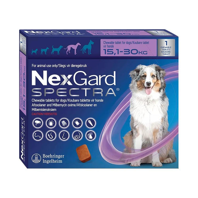 Nexgard Spectra Large Dog 15-30kg Chewable