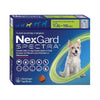 Nexgard Spectra Medium Dog 7.6 - 15kg Chewable