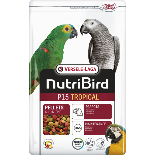 Nutribird P15 Tropical Maintenance Pellets Pet Plus