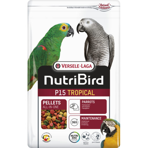 Nutribird P15 Tropical Maintenance Pellets