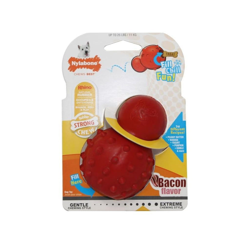 Nylabone Rhino Strong Cone Chew - Bacon